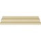 Ekena Millwork 4"H x 3 7/8"P x 5 1/2"F x 94 1/2"L Kepler Dentil with Bead Crown Moulding MLD04X04X05KP - alternate 3